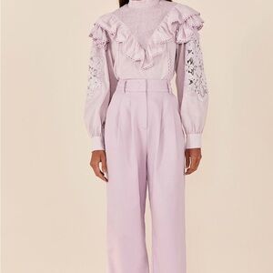 FARM Rio Lavender Women's High-Waisted Pants